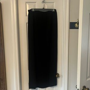 Adrianna Papell Classic Black Maxi Skirt